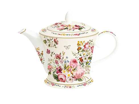 Tea pot included to the tea set