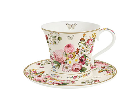 Cup and saucer set